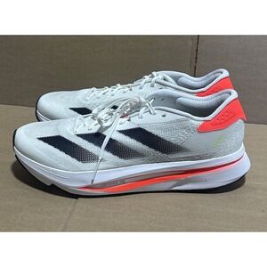 adidas Adizero SL2 M White Black Orange Running Shoes (IF6745) Men's Size 10.5